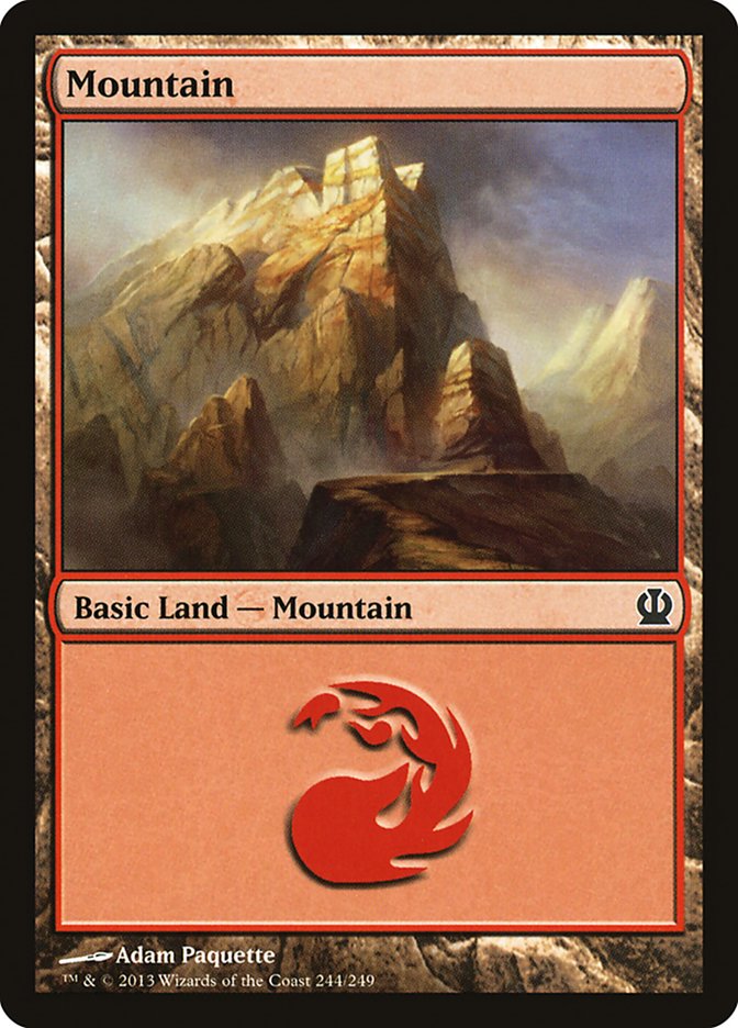 Mountain (#244) [Theros] | Webway Games