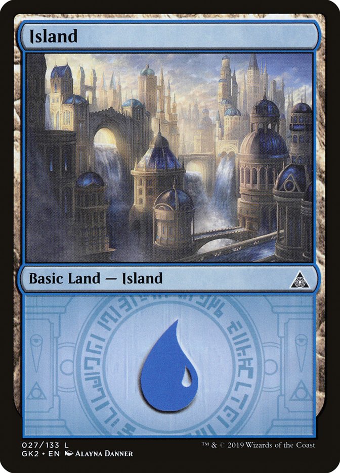 Island (27) [Ravnica Allegiance Guild Kit] | Webway Games
