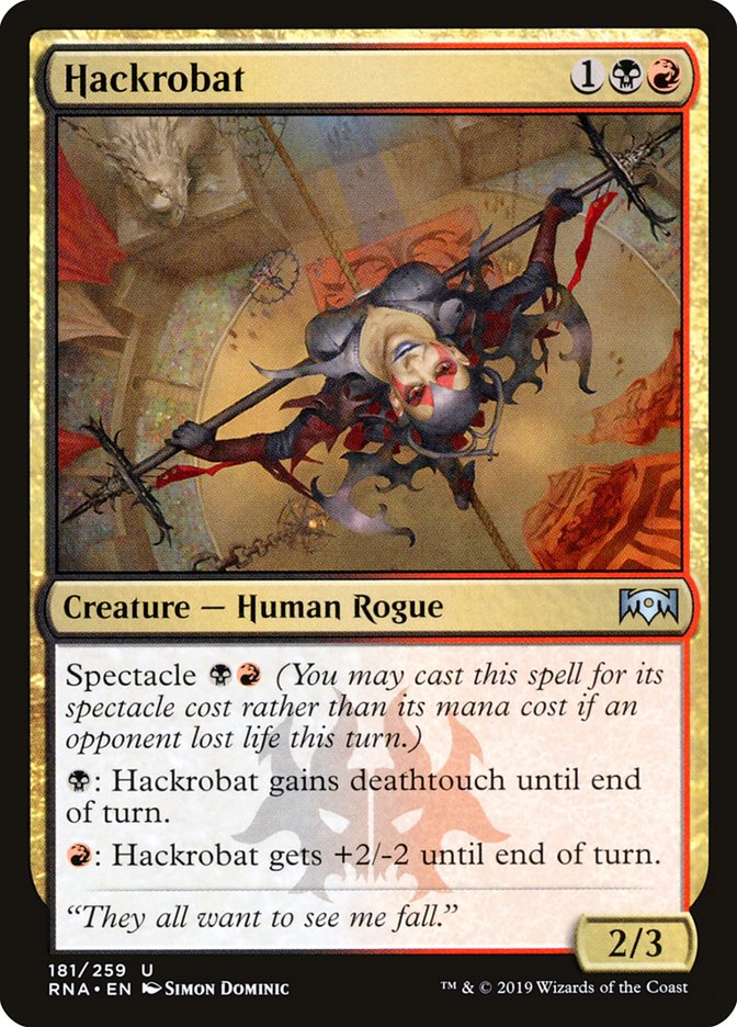 Hackrobat [Ravnica Allegiance] | Webway Games