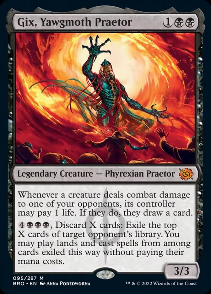 Gix, Yawgmoth Praetor [The Brothers' War] | Webway Games