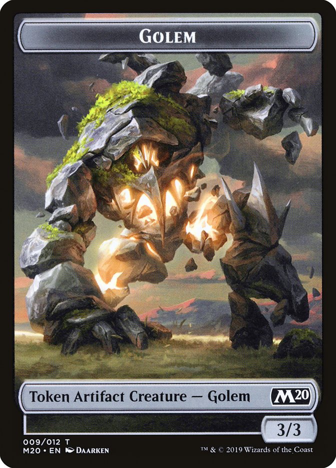 Golem Token [Core Set 2020 Tokens] | Webway Games