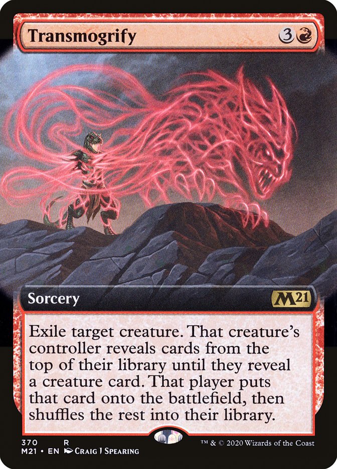 Transmogrify (Extended Art) [Core Set 2021] | Webway Games