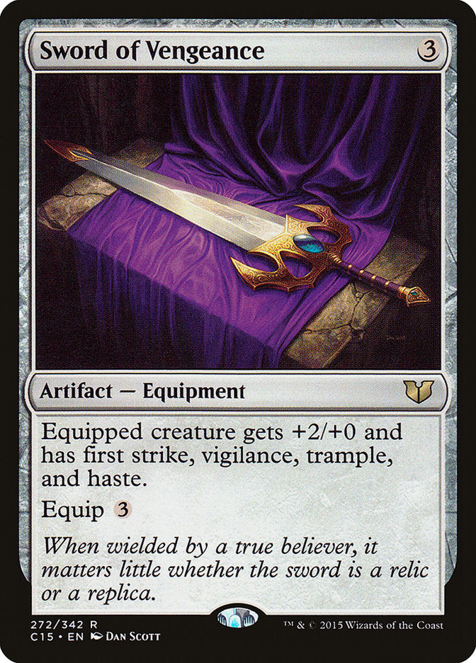 Sword of Vengeance [Commander 2015] | Webway Games