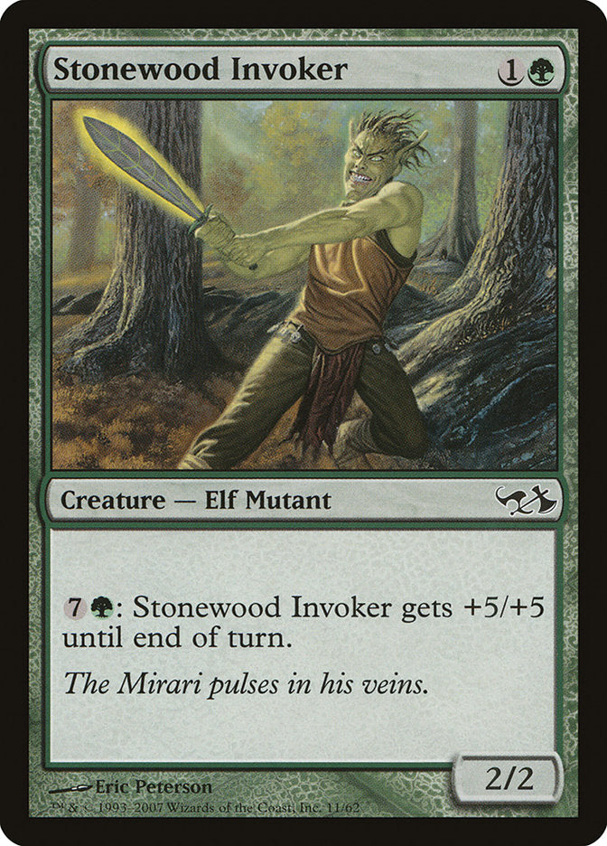 Stonewood Invoker [Duel Decks: Elves vs. Goblins] | Webway Games