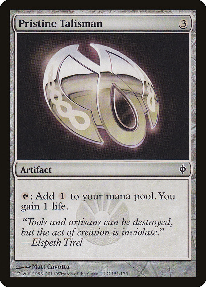 Pristine Talisman [New Phyrexia] | Webway Games