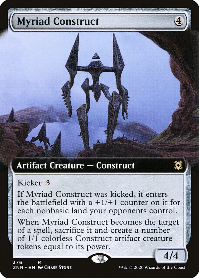 Myriad Construct (Extended Art) [Zendikar Rising] | Webway Games