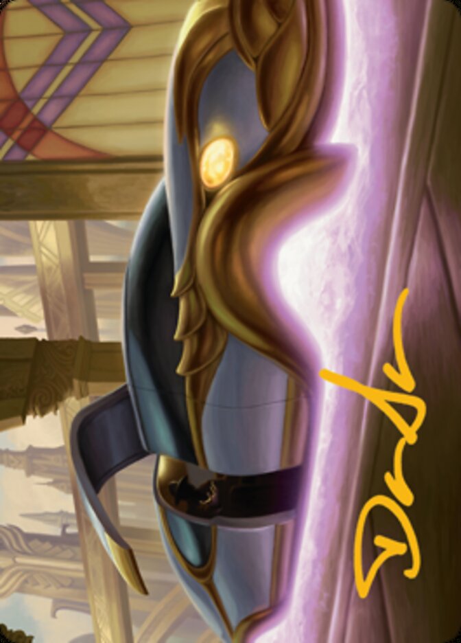 Mysterious Limousine Art Card (Gold-Stamped Signature) [Streets of New Capenna Art Series] | Webway Games