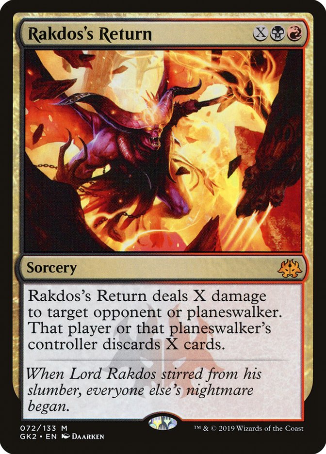 Rakdos's Return [Ravnica Allegiance Guild Kit] | Webway Games