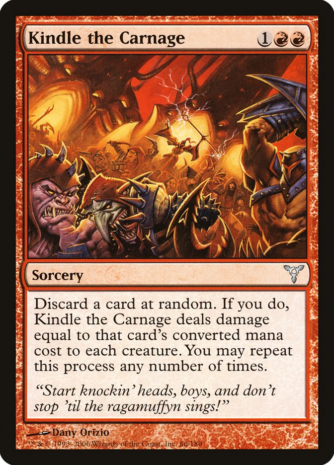 Kindle the Carnage [Dissension] | Webway Games