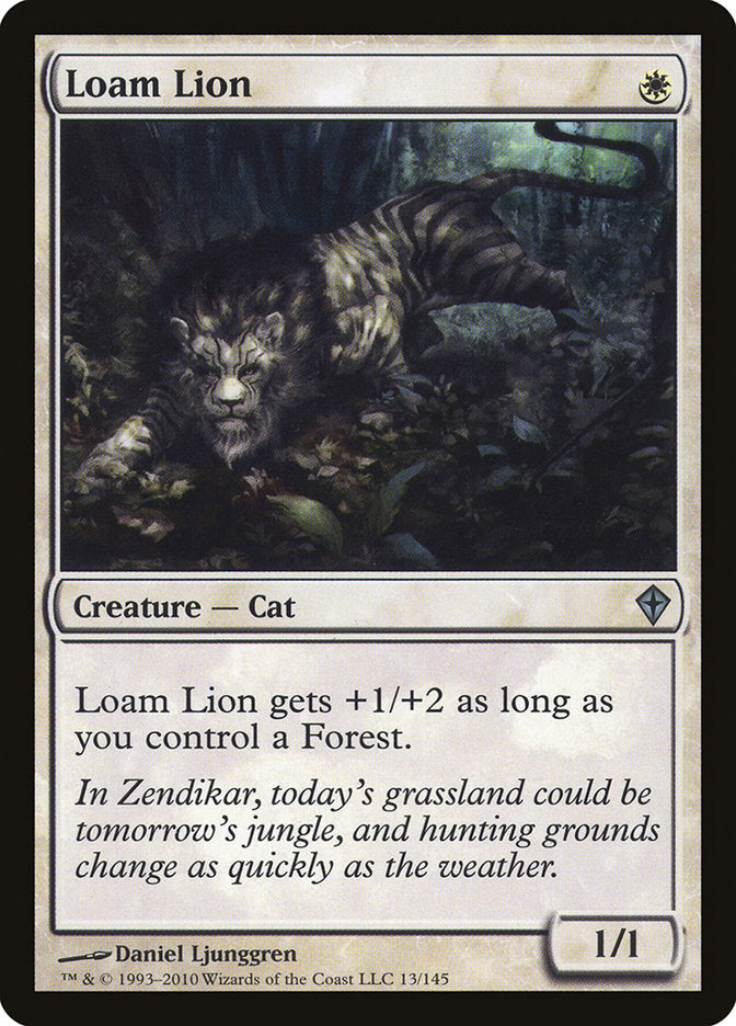 Loam Lion [Worldwake] | Webway Games