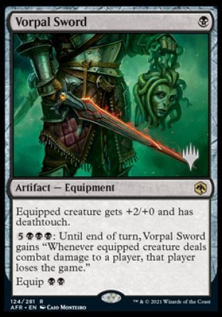 Vorpal Sword (Promo Pack) [Dungeons & Dragons: Adventures in the Forgotten Realms Promos] | Webway Games