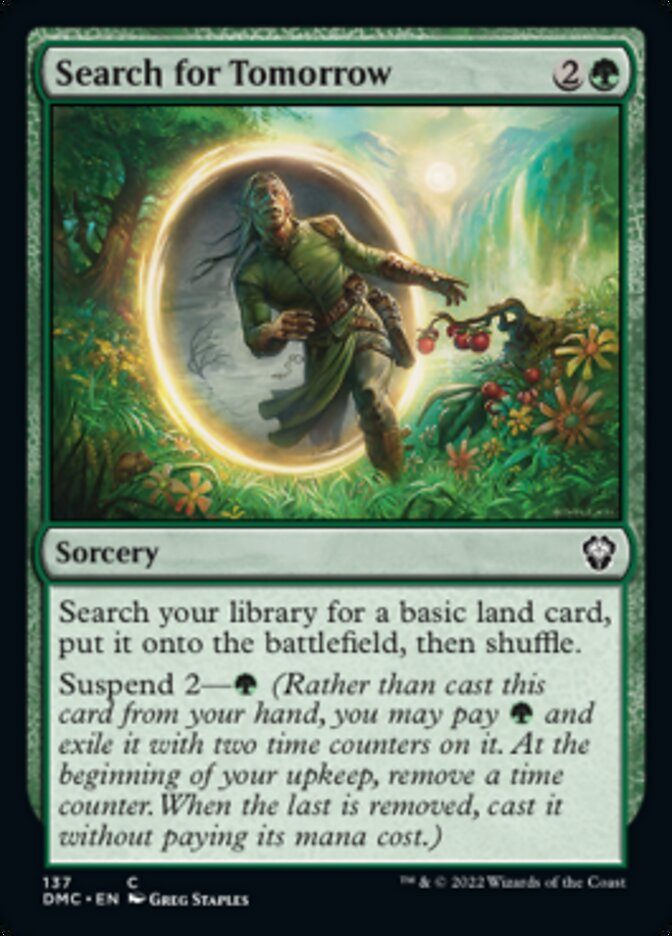 Search for Tomorrow [Dominaria United Commander] | Webway Games