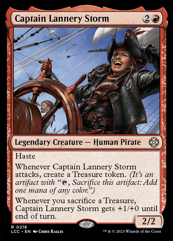 Captain Lannery Storm [The Lost Caverns of Ixalan Commander] | Webway Games