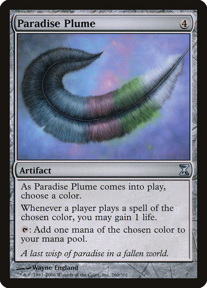 Paradise Plume [Time Spiral] | Webway Games