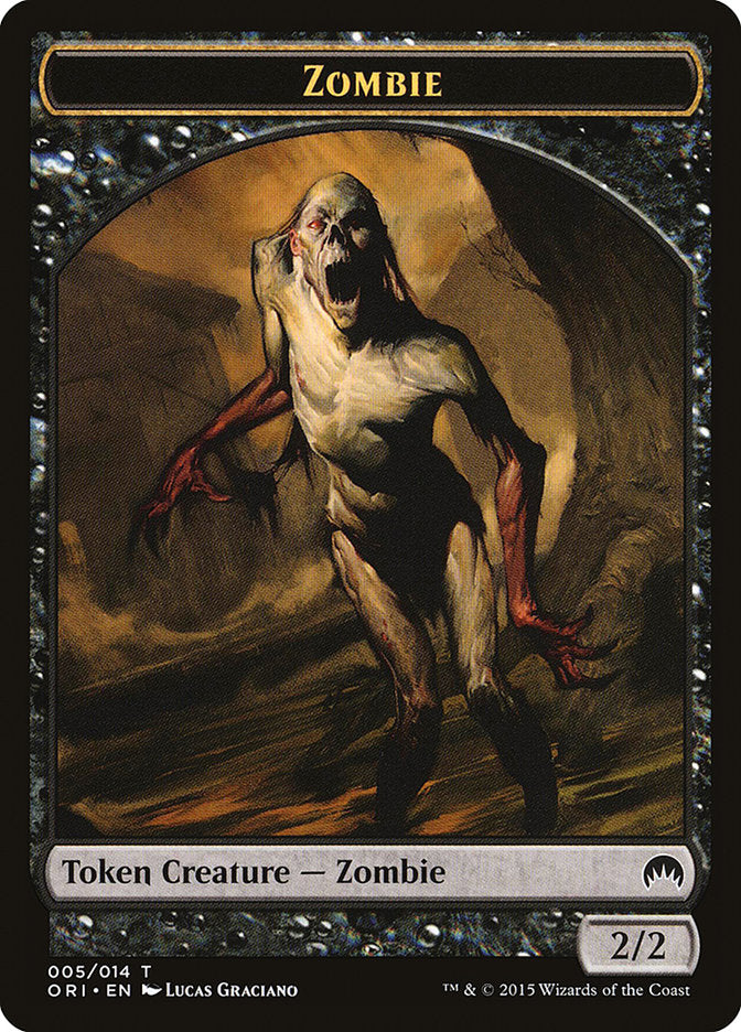 Zombie [Magic Origins Tokens] | Webway Games