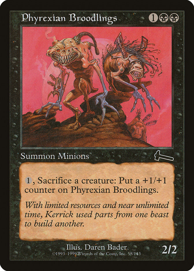 Phyrexian Broodlings [Urza's Legacy] | Webway Games