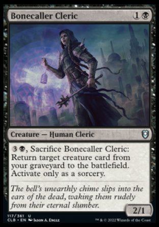 Bonecaller Cleric [Commander Legends: Battle for Baldur's Gate] | Webway Games