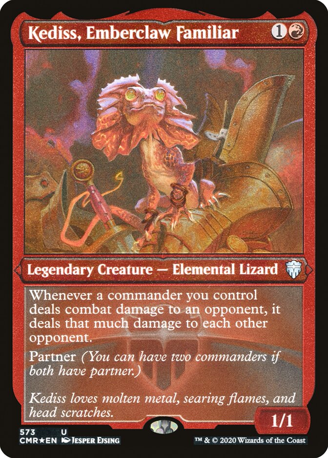 Kediss, Emberclaw Familiar [Commander Legends Etched] | Webway Games