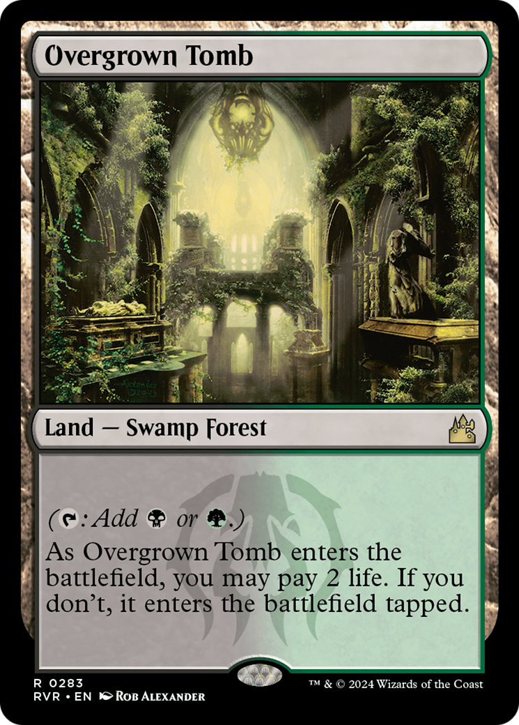 Overgrown Tomb [Ravnica Remastered] | Webway Games