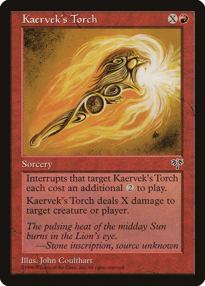 Kaervek's Torch [Mirage] | Webway Games