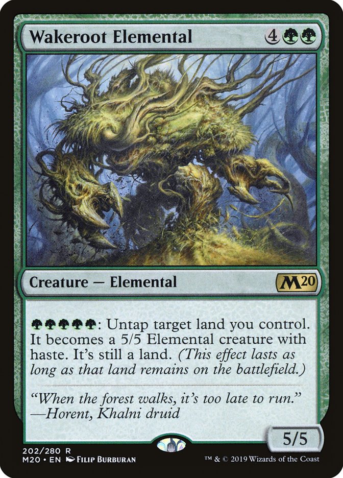 Wakeroot Elemental [Core Set 2020] | Webway Games