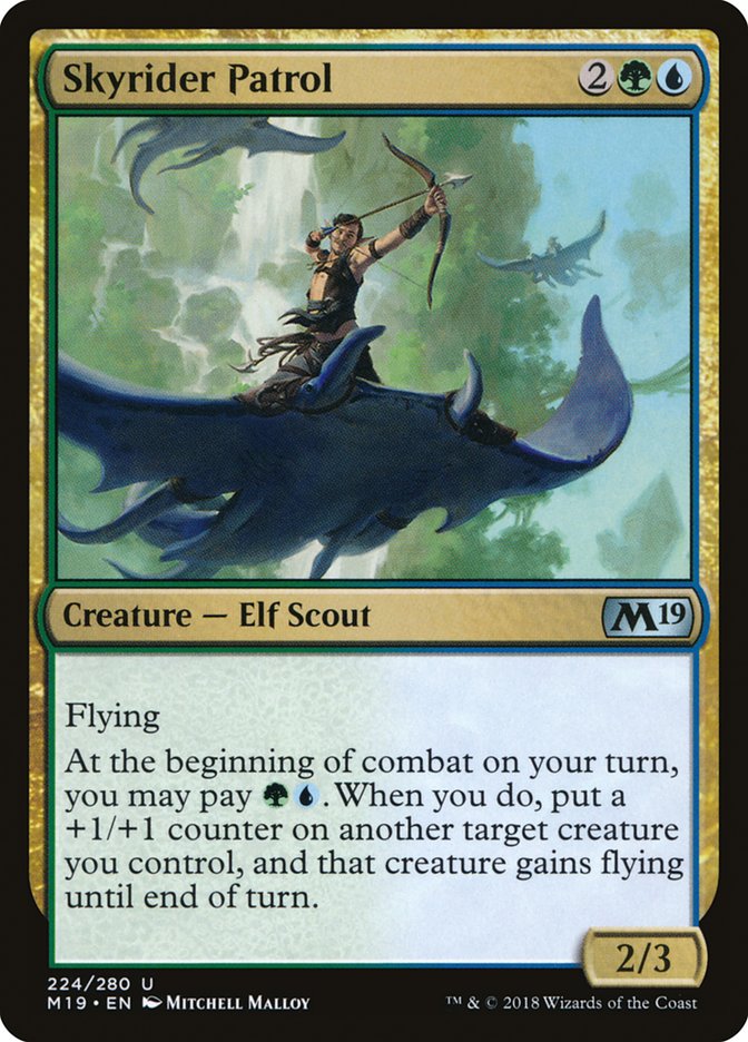 Skyrider Patrol [Core Set 2019] | Webway Games