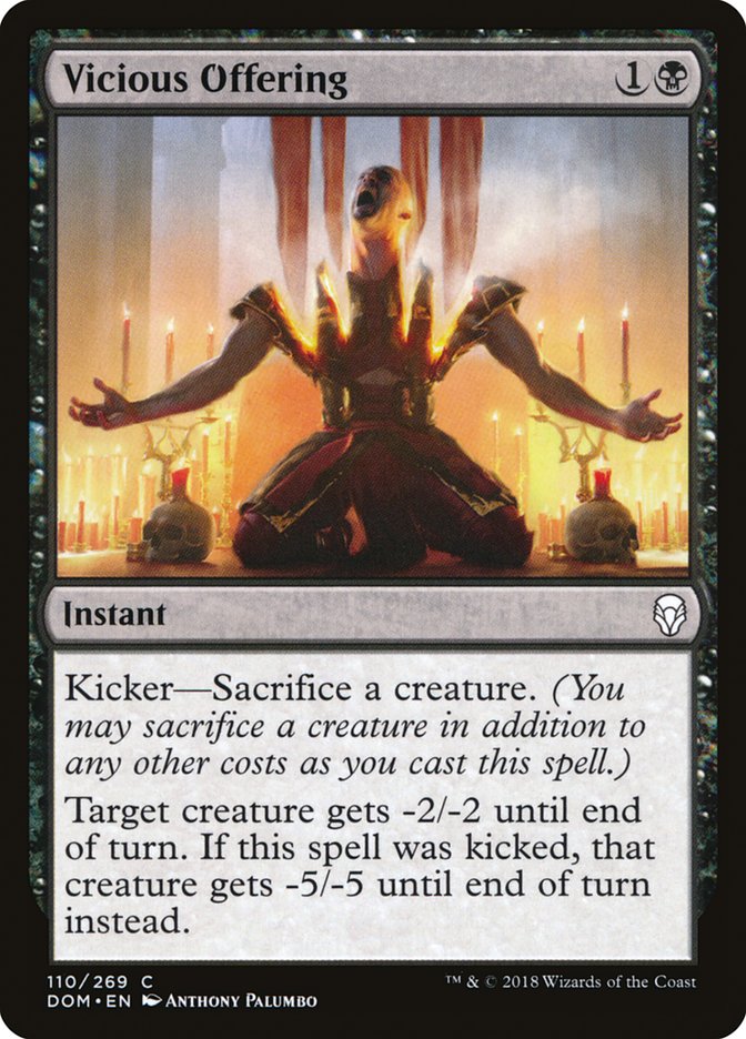 Vicious Offering [Dominaria] | Webway Games