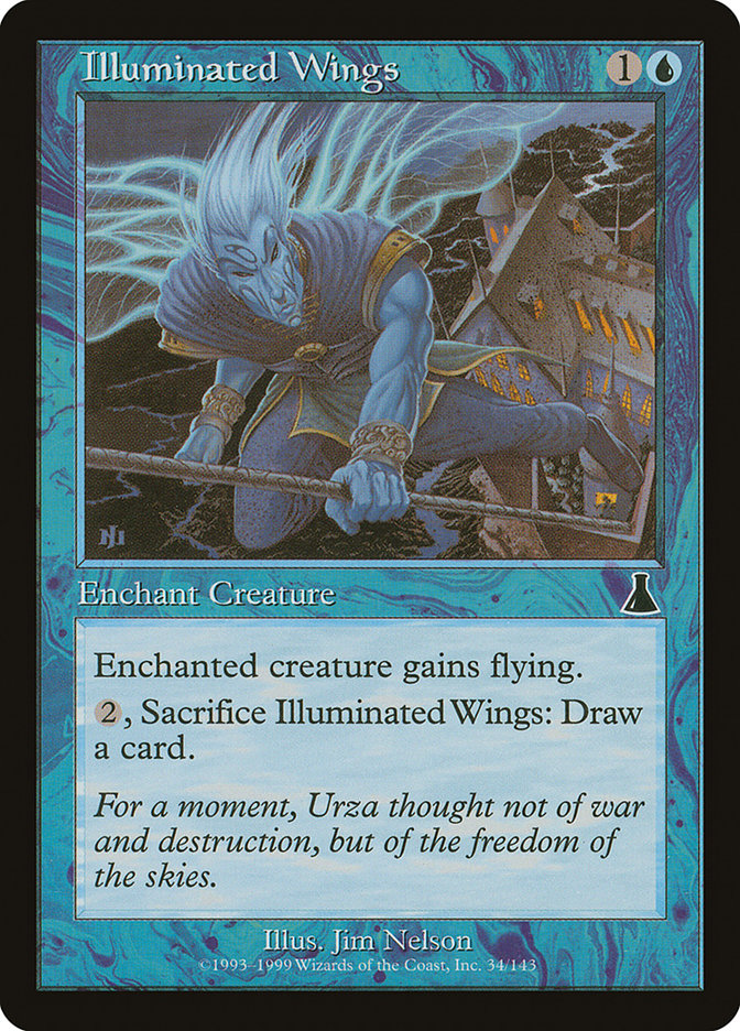 Illuminated Wings [Urza's Destiny] | Webway Games
