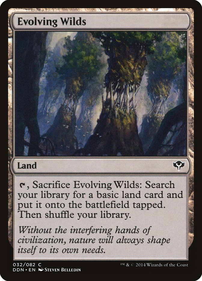 Evolving Wilds [Duel Decks: Speed vs. Cunning] | Webway Games