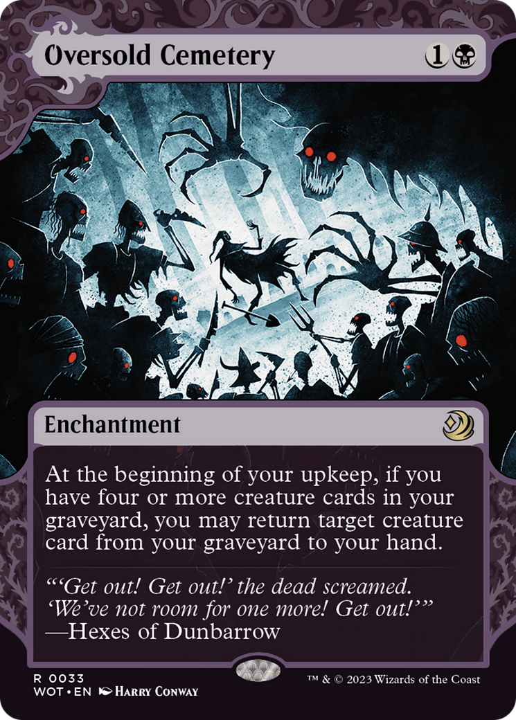 Oversold Cemetery [Wilds of Eldraine: Enchanting Tales] | Webway Games