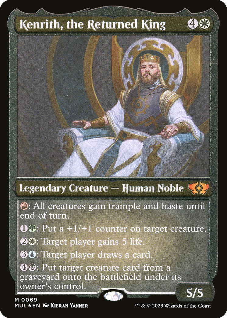 Kenrith, the Returned King (Foil Etched) [Multiverse Legends] | Webway Games