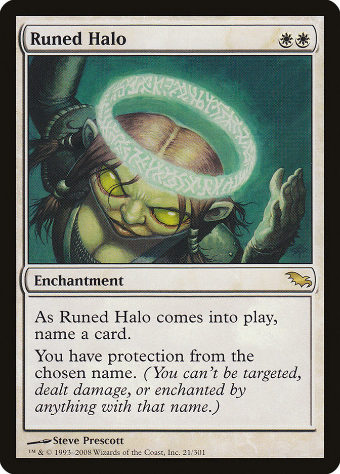 Runed Halo [Shadowmoor] | Webway Games