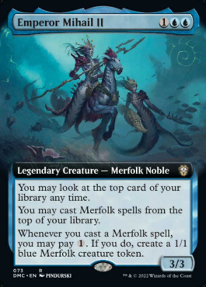 Emperor Mihail II (Extended Art) [Dominaria United Commander] | Webway Games