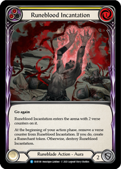 Runeblood Incantation (Yellow) [EVR108] (Everfest)  1st Edition Normal | Webway Games