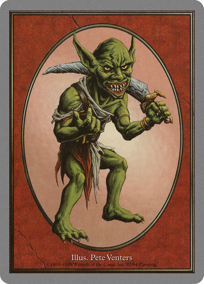 Goblin [Unglued Tokens] | Webway Games