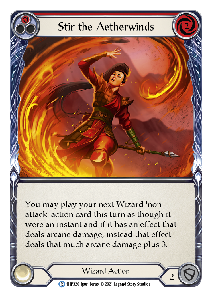 Stir the Aetherwinds (Red) [1HP320] | Webway Games