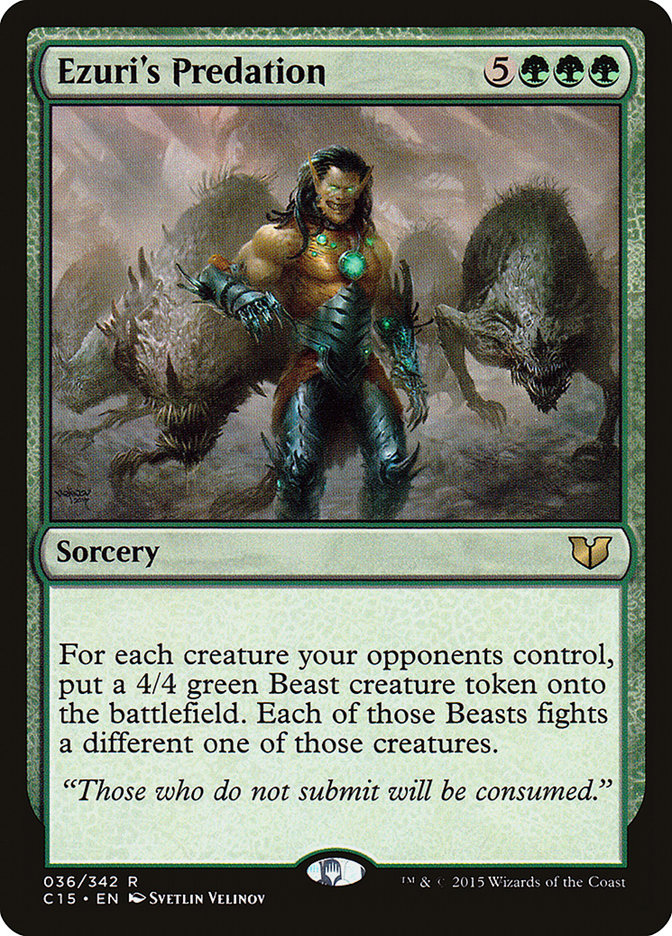 Ezuri's Predation [Commander 2015] | Webway Games