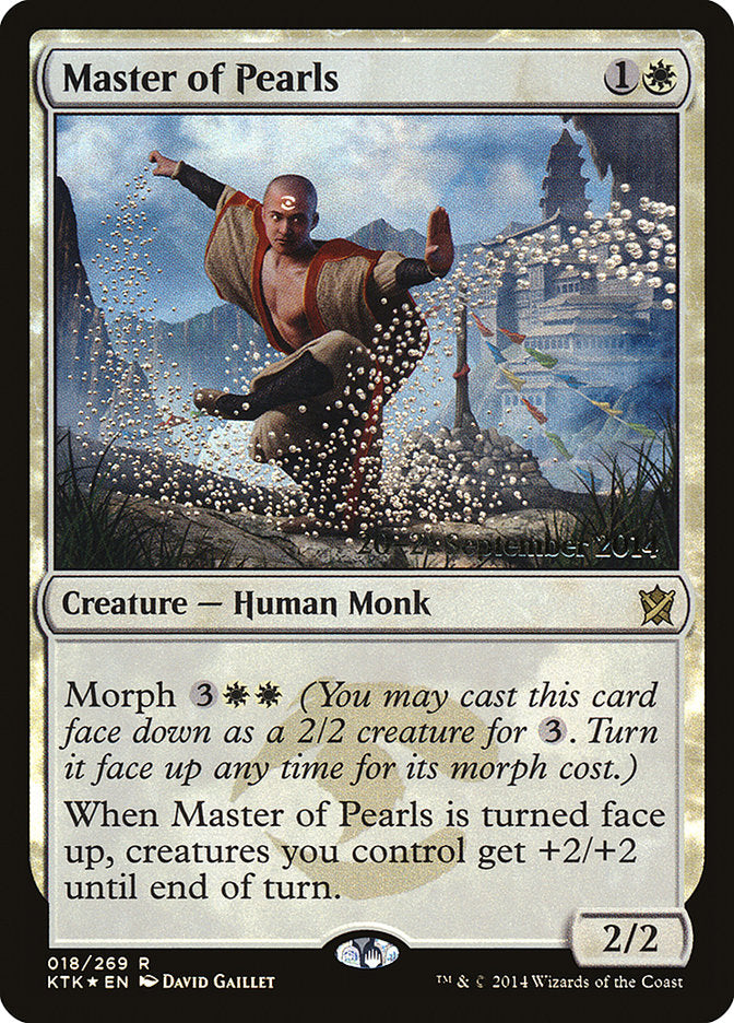 Master of Pearls  (Prerelease) [Khans of Tarkir Prerelease Promos] | Webway Games