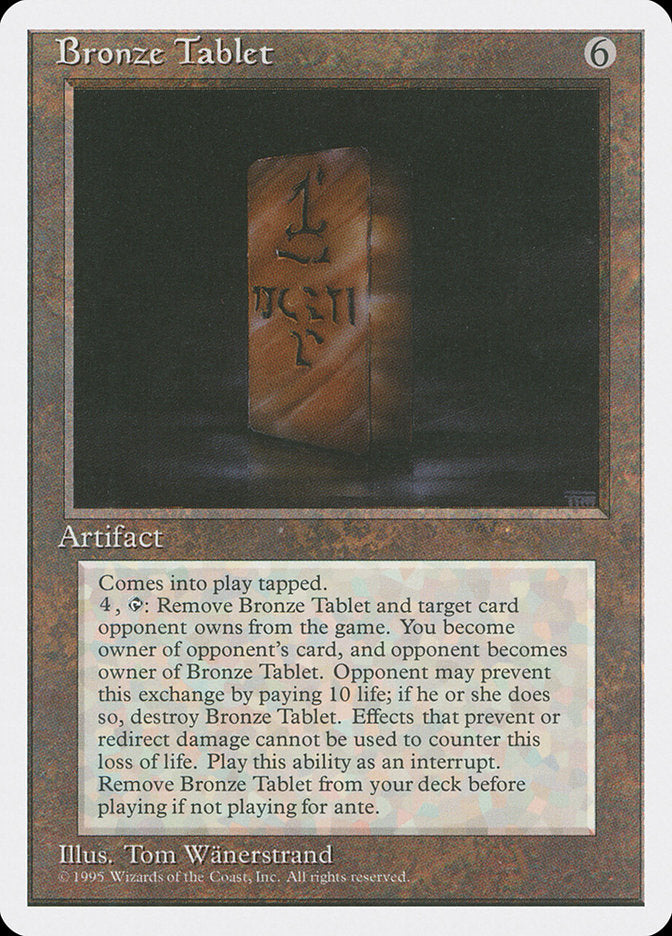 Bronze Tablet [Fourth Edition] | Webway Games