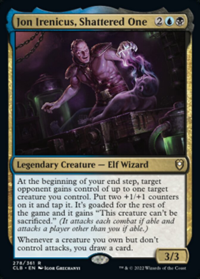 Jon Irenicus, Shattered One [Commander Legends: Battle for Baldur's Gate] | Webway Games