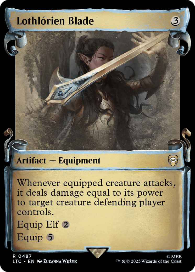 Lothlorien Blade [The Lord of the Rings: Tales of Middle-Earth Commander Showcase Scrolls] | Webway Games