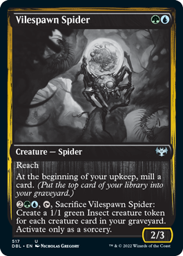Vilespawn Spider [Innistrad: Double Feature] | Webway Games