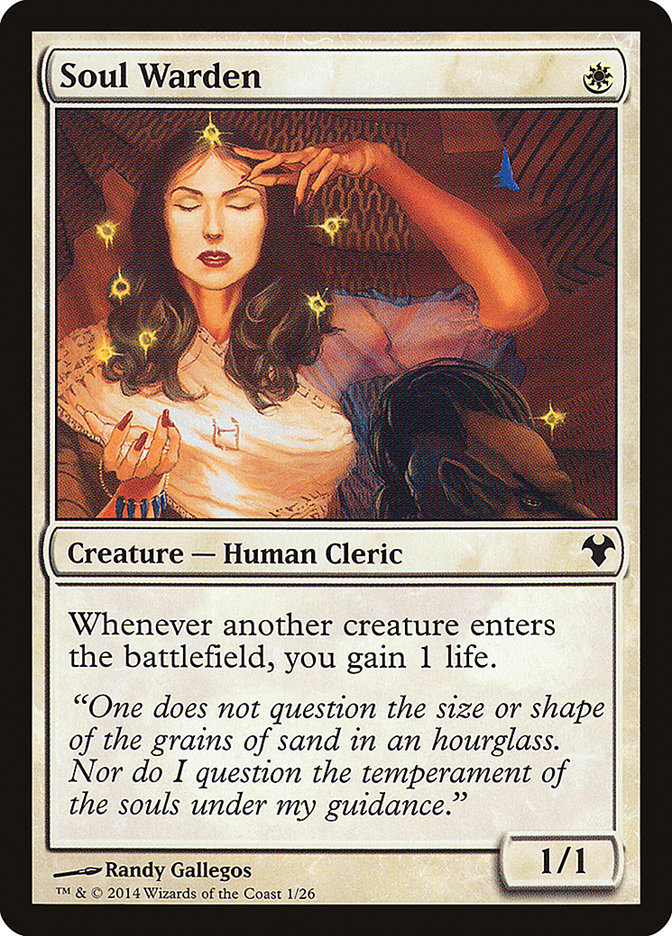 Soul Warden [Modern Event Deck 2014] | Webway Games