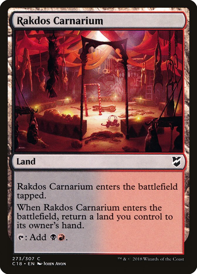 Rakdos Carnarium [Commander 2018] | Webway Games