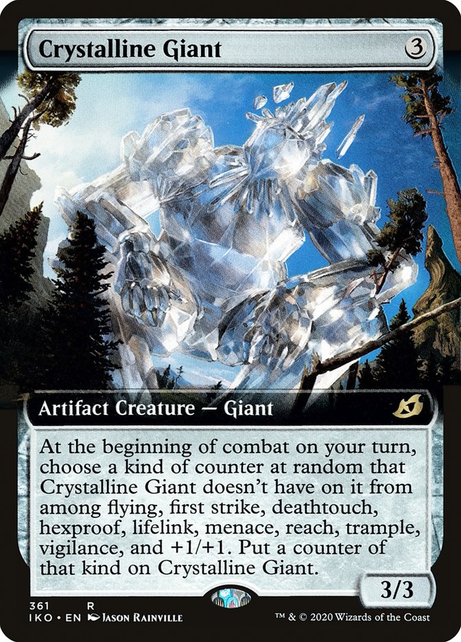 Crystalline Giant (Extended Art) [Ikoria: Lair of Behemoths] | Webway Games