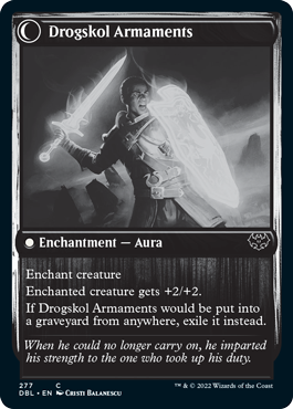 Drogskol Infantry // Drogskol Armaments [Innistrad: Double Feature] | Webway Games