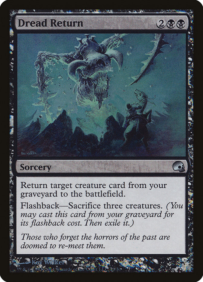 Dread Return [Premium Deck Series: Graveborn] | Webway Games