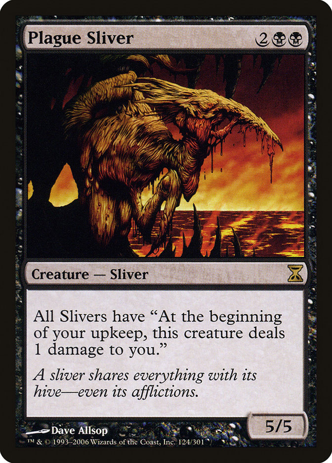Plague Sliver [Time Spiral] | Webway Games