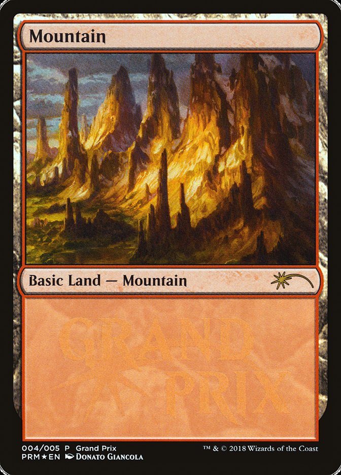 Mountain (#2018d) [Grand Prix Promos] | Webway Games