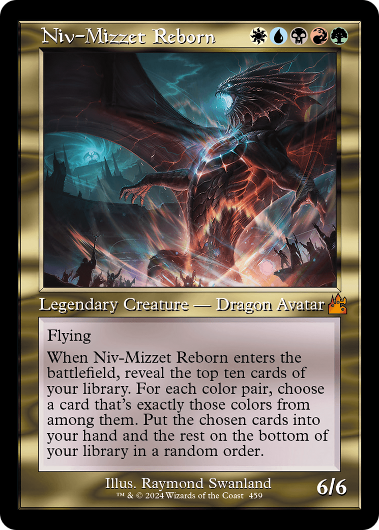 Niv-Mizzet Reborn (Retro Frame) [Ravnica Remastered] | Webway Games